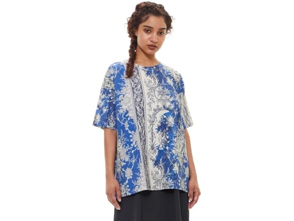 Gary Graham 422 Unisex Printed Oversize Tee (M)