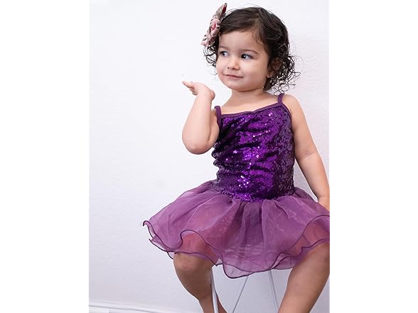 Girls Strap Ballet Tutu Dress