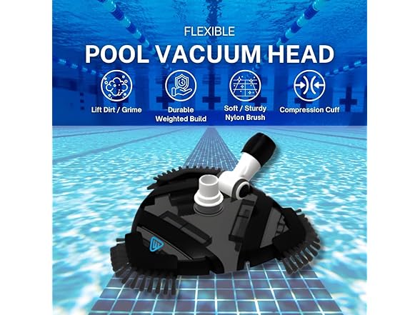 Wessel-Werk Triangle Pool Vacuum Head
