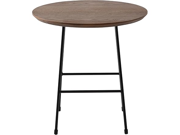 LeisureMod Rossmore Walnut Coffee Table