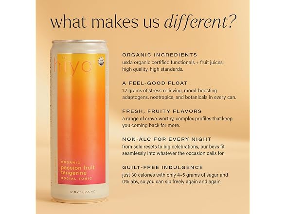 HIYO | Non-Alc Functional 12 fl oz
