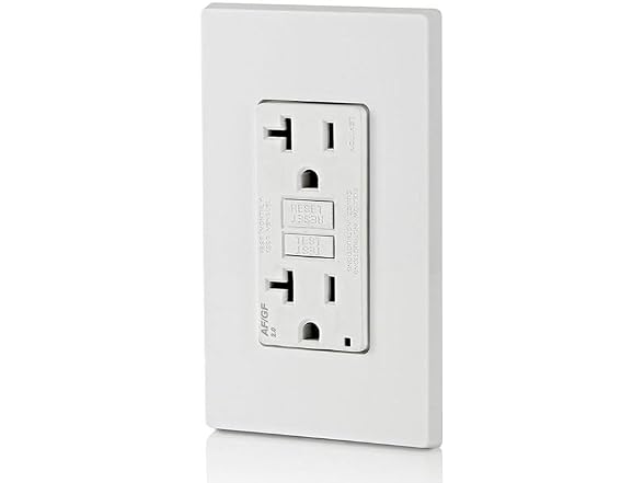 Leviton Dual-Function AFCI/GFCI Outlet,