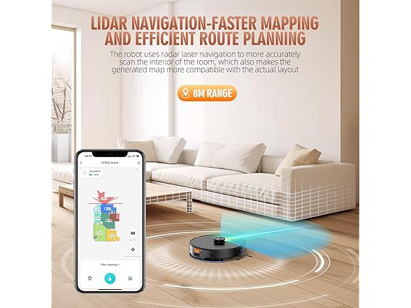 3-in-1 Robot Vacuum and Mop Combo