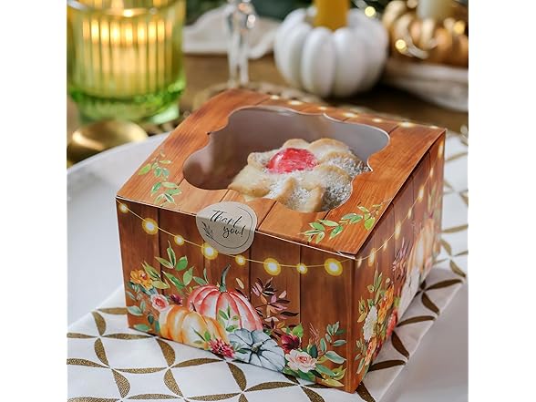Kate Aspen Fall Cookie Boxes 30pk