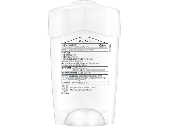 Dove Clinical Protection Deodorant Original 1.7oz