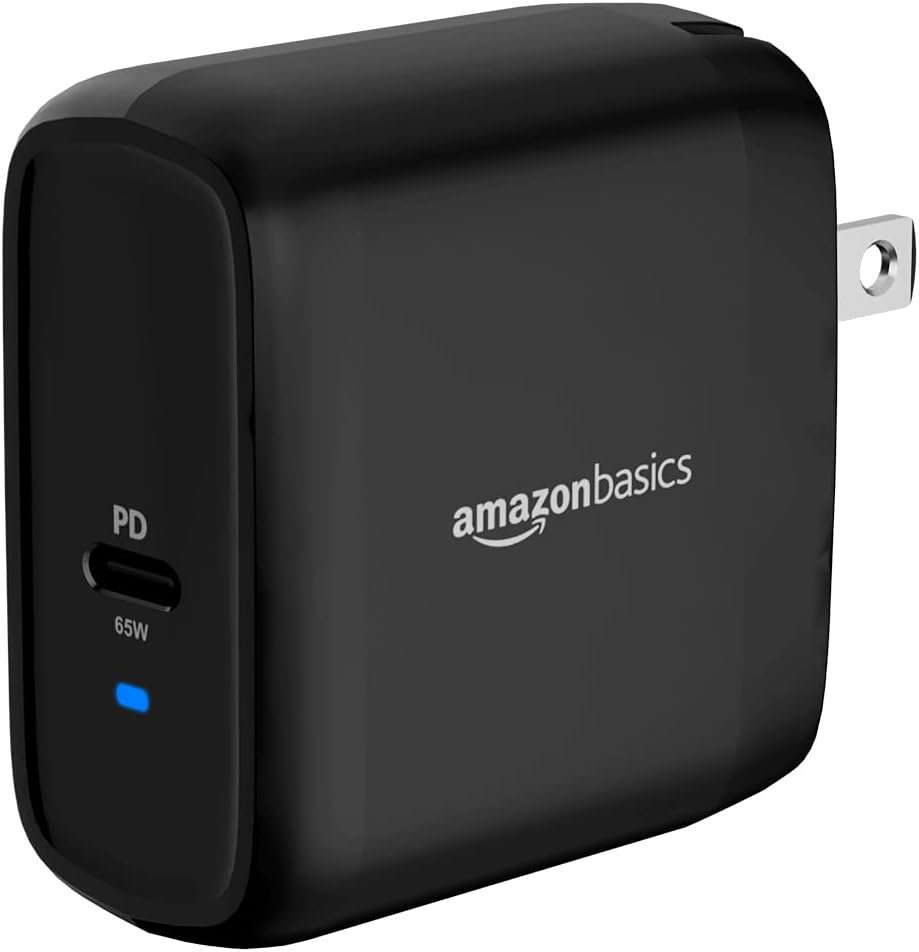 AmazonBasics 65W One-Port GaN USB-C Wall Charger with PD - Gallery 12