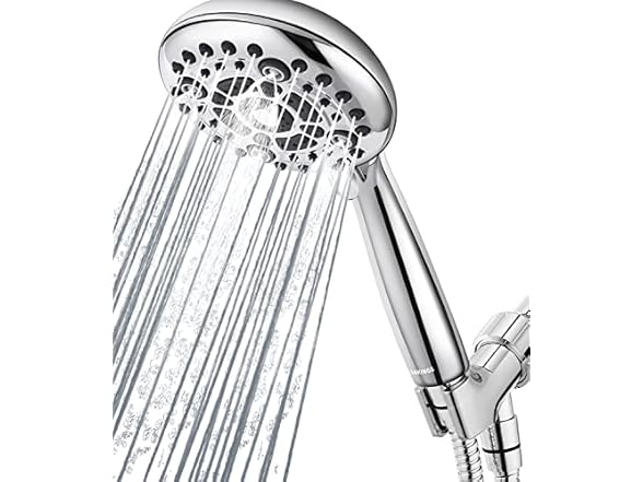 DAKINGS 6 Spray Modes Handheld Showerhead Set