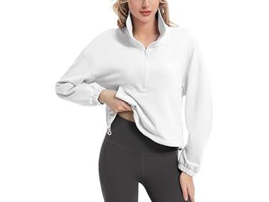 $6.99, Was $49.99, 86% Off! Fkeep Women Quarter Zip Pullover Women Pullover dealfomo