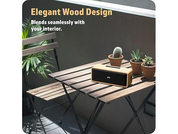 JVC Portable Wireless Bluetooth Stereo Speaker