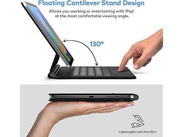 runelk Keyboard Case for iPad