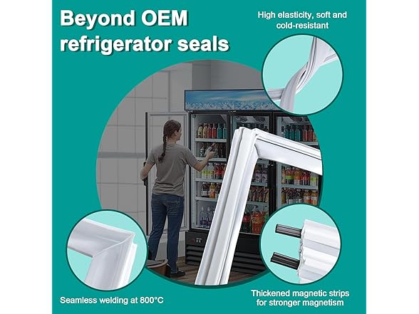 Affectnianly  Freezer Door Gasket