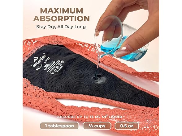 Shaperisfree Women (M) Sexy Period Underwear