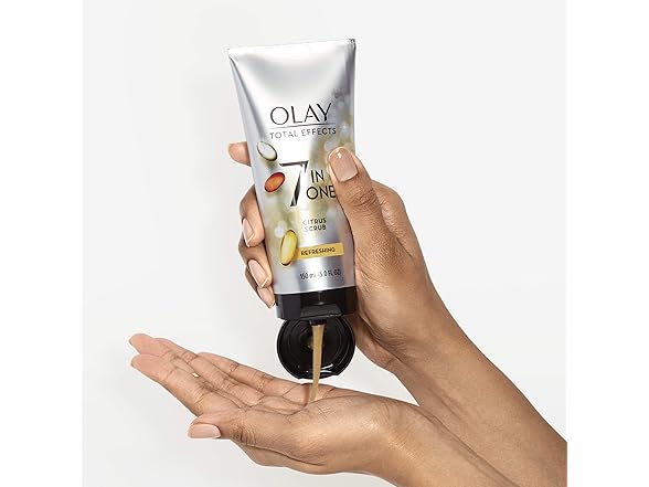 Facial Cleanser by Olay Total Effects Face Scrub
