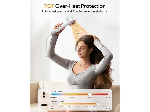 BYZEEYA High Speed Plasma Hair Dryer