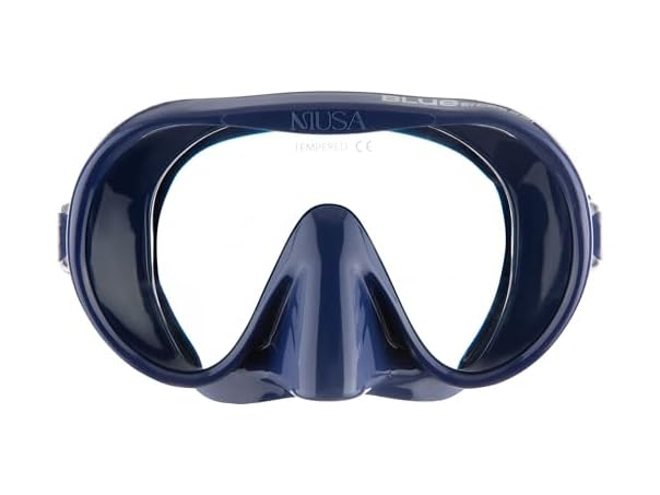$19.99, Was $43.95, 54% Off! Cressi Musa Frameless Dive Mask, Blue Navy dealfomo