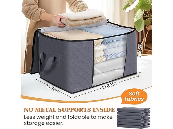 FabTotes Storage Bags | 6 Pack-60L