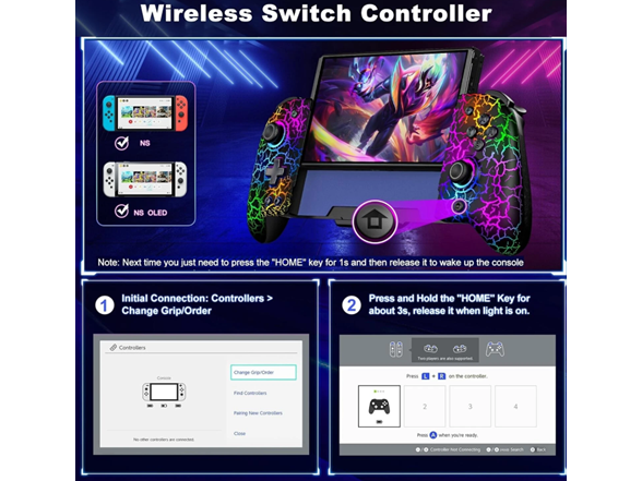JC200 Controller for Nintendo Switch