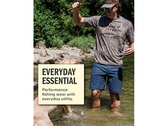 Field & Stream Men Nylon Fishing Shorts (38)