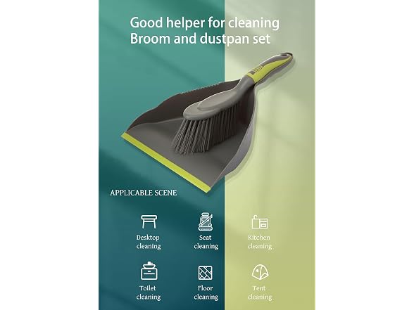 WDDBHSKN Dust pan Broom Dustpan Brush - Dust pan