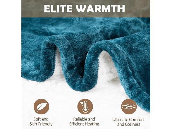 HOW'S MY HOUSE Heated Blanket 62" x 84"