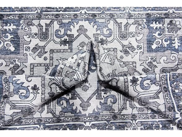 L'Baiet Lyla Blue Traditional 8x10 Area Rug