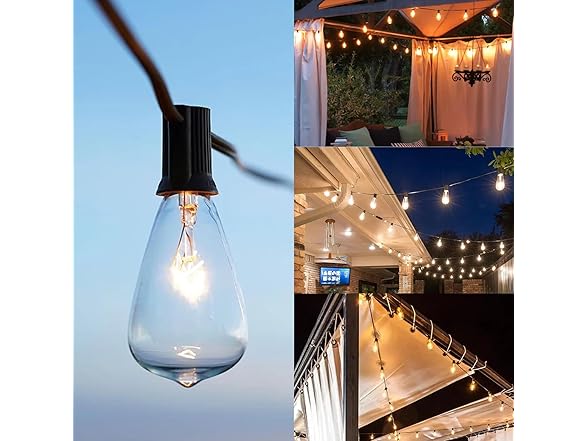 ShineU 60FT LED String Lights