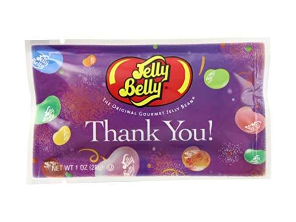 Jelly Belly "Thank You" Jelly Beans, Assorted, 30PK