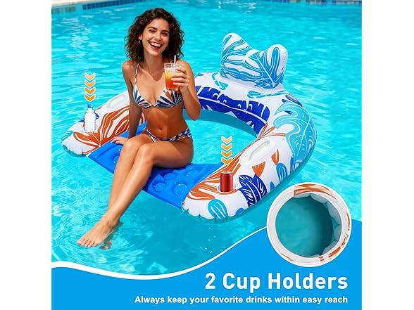 BSIEZC Inflatable Pool Floats