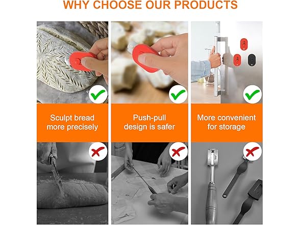 Magnetic Bread Lame Dough Scoring Tool