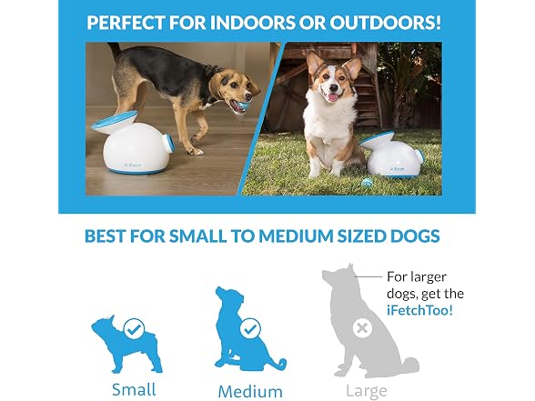 iFetch Automatic Ball Launcher for Small Dogs
