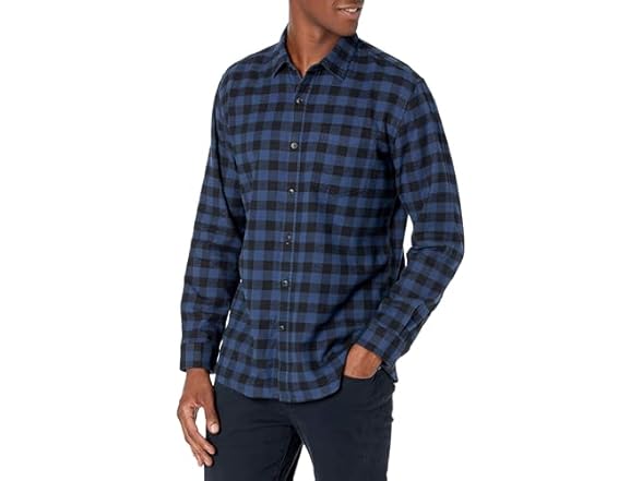 Amazon Essentials Men LS Flannel Shirt - Gallery 4
