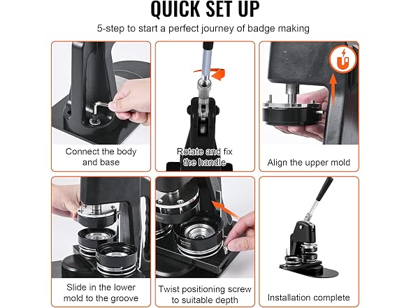 VEVOR Button Maker Machine