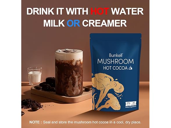 Bunkell Mushroom Hot Cocoa