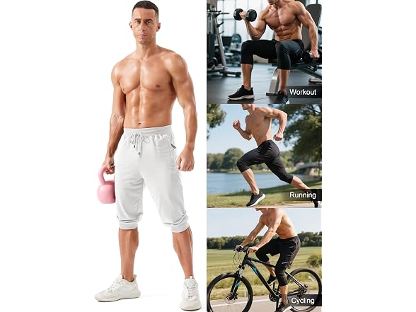 Magcomsen Men (30) Gym Shorts