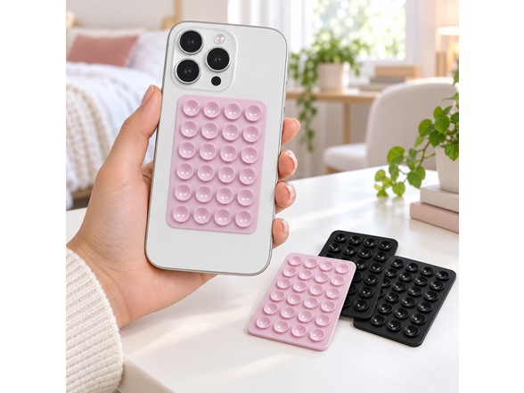 Phone Stand - Black+Pink 4 Pack
