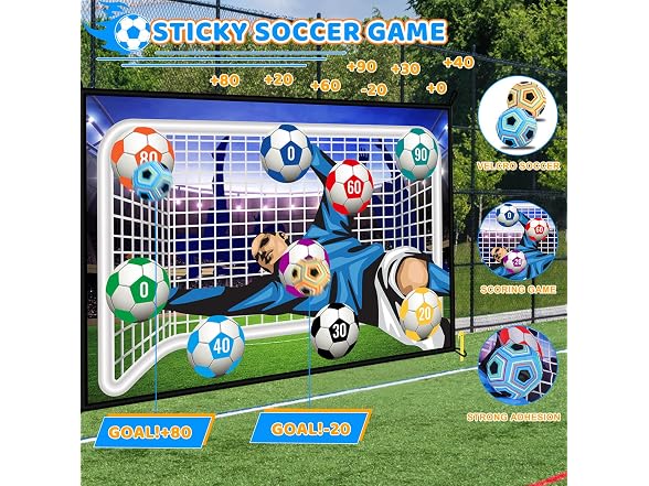 Nazano Soccer Ball Game Set for Kids
