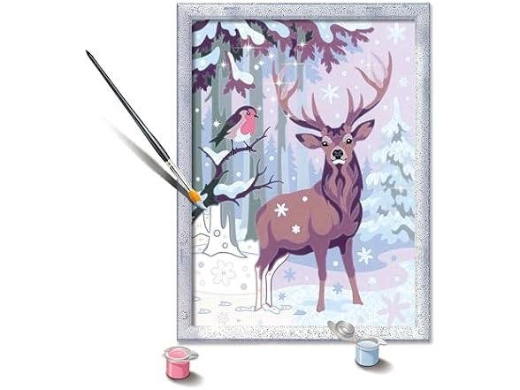 Ravensburger CreArt Festive Friends Paint by Numbers