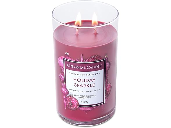 Colonial Candle Holiday Sparkle,19 oz