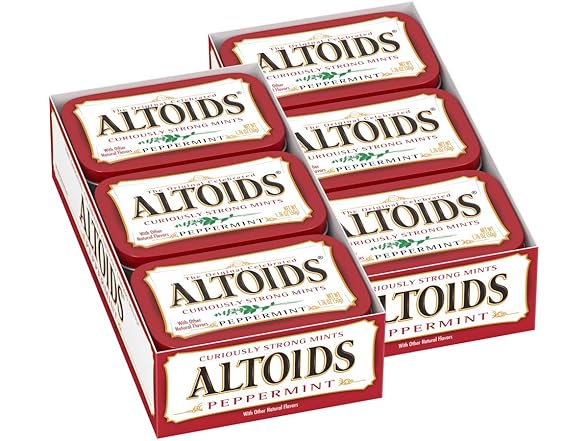 Altoids Classic Peppermint Breath Mints, 12Pk