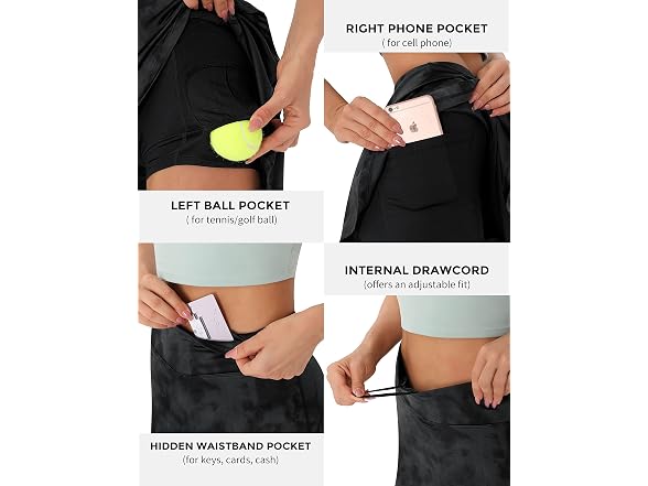 Persit Women (L) Tennis Golf Athletic High Skirts