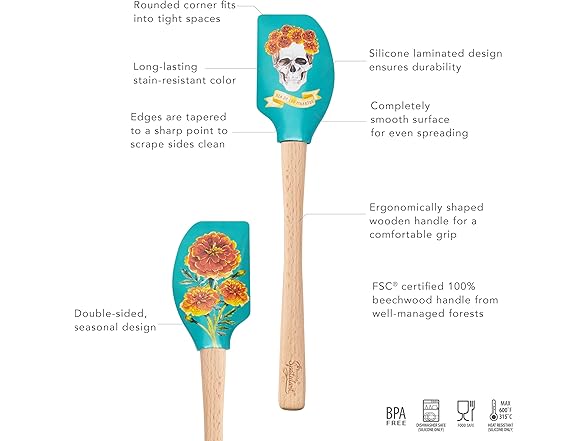 Tovolo Spatulart ‘Day of the Dead' Spatula