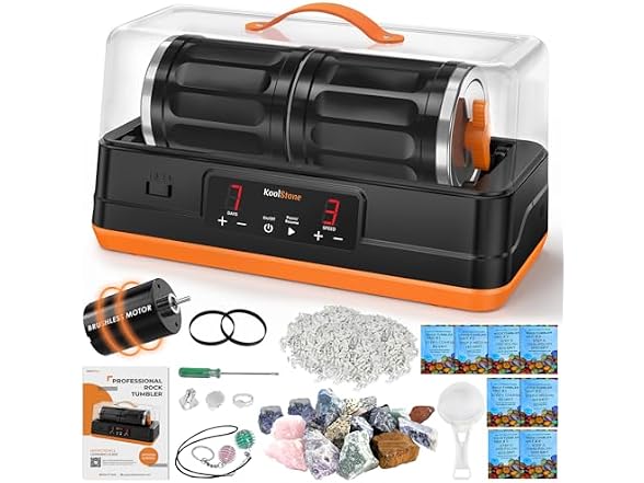 C1 Pro Ultra Brushless Rock Tumbler Kit