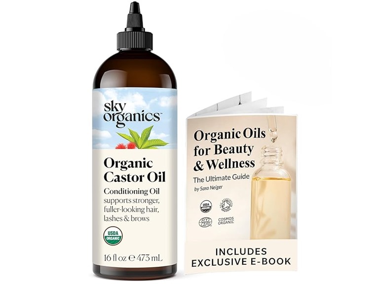 Sky Organics Organic Castor Oil (16 oz)