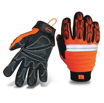Boss Mechanic High-Vis, Insulated, Padded (6 Pair) - Gallery 3