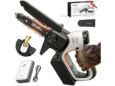 $29.99, Was $99.99, 70% Off! Litheli U20MC00-0A120 20V Mini Chainsaw 6" dealfomo