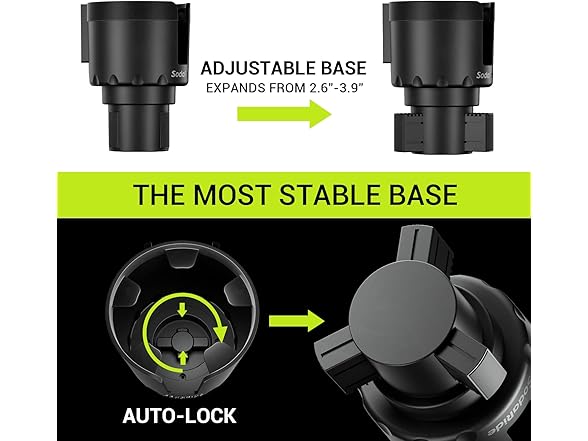 SodaRide Car Cup Holder Expander -