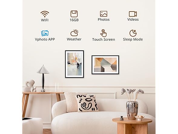 Dragon Touch 10.1'' WIFI Digital Picture Frame