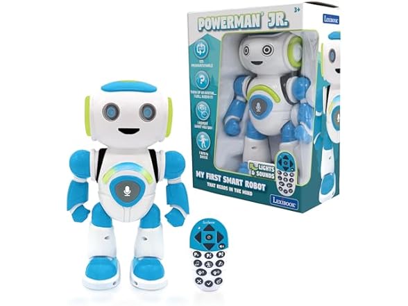 LEXiBOOK Powerman Jr. Smart Interactive Toy Robot