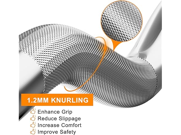 47-Inch EZ Curl Bar 400lb Weight Capacity