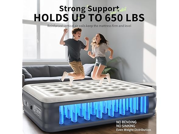 Queen Air Mattress with Built in Pump